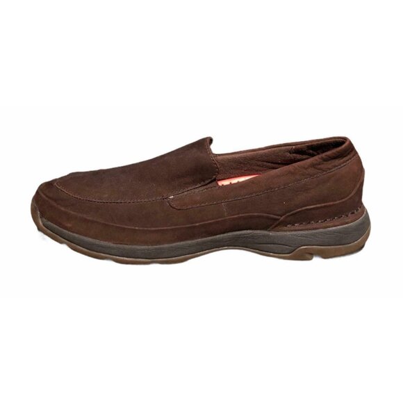 Rockport Loafers Mens 10 Brown Suede Slip Ons EUR 42 Shoes APW2060DM Flats Comfo - Picture 3 of 10